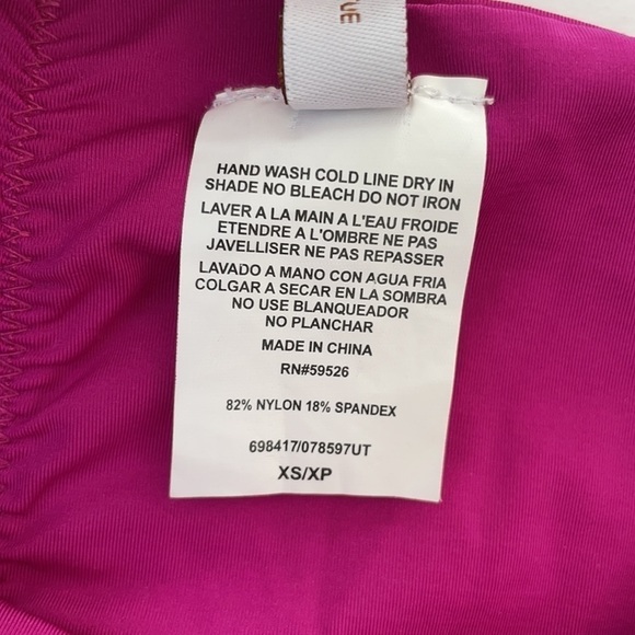 Becca by Rebecca Virtue Pomegranate Adele hipster bikini bottoms XS NWOT - Picture 4 of 5